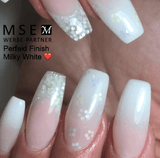 MSE Perfect FINISH Hochglanz Gel milky white 15ml Non Sticky - MSE - The Beauty Company