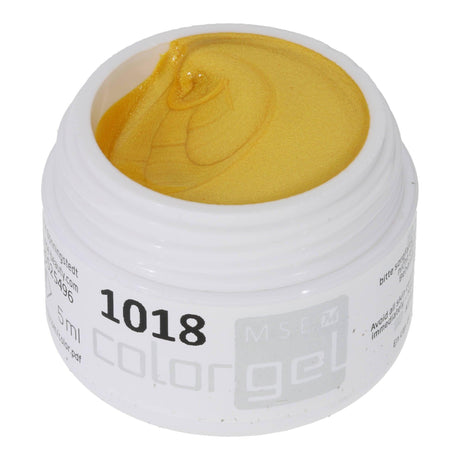 #1018 Effekt Farbgel 5ml Gelb - MSE - The Beauty Company