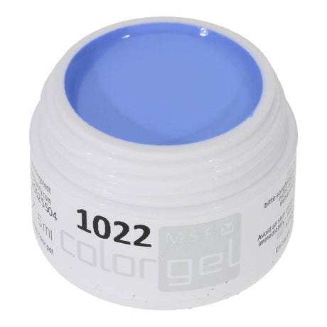 #1022 Pure Farbgel 5ml Blau - MSE - The Beauty Company