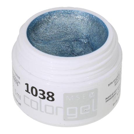 #1038 Effekt Farbgel 5ml Blau - MSE - The Beauty Company