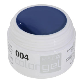 #004 Premium-PURE Color Gel 5ml Jeansblau - MSE - The Beauty Company