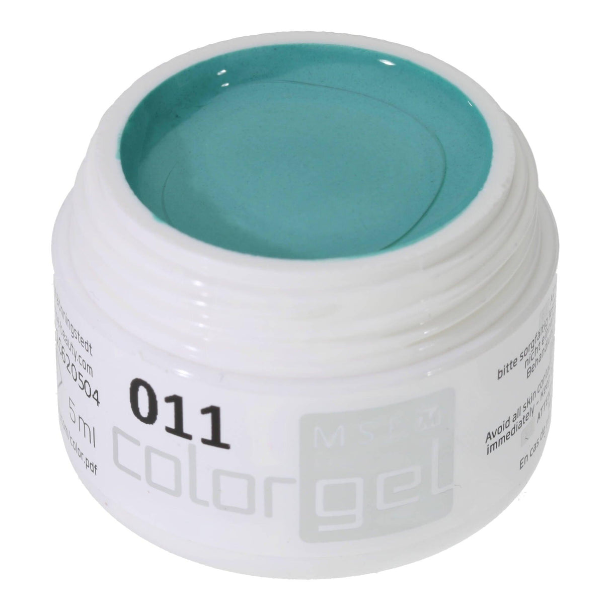#011 Premium-PURE Color Gel 5ml Kräftiges Mintgrün - MSE - The Beauty Company