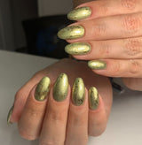 #033 Premium-EFFEKT Color Gel 5ml Goldmetallic mit grünem Unterton - MSE - The Beauty Company