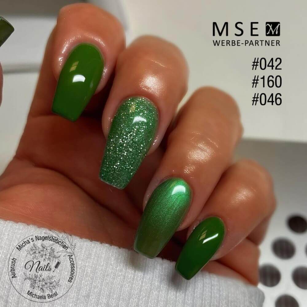 #042 Premium-PURE Color Gel 5ml Grasgrün - MSE - The Beauty Company