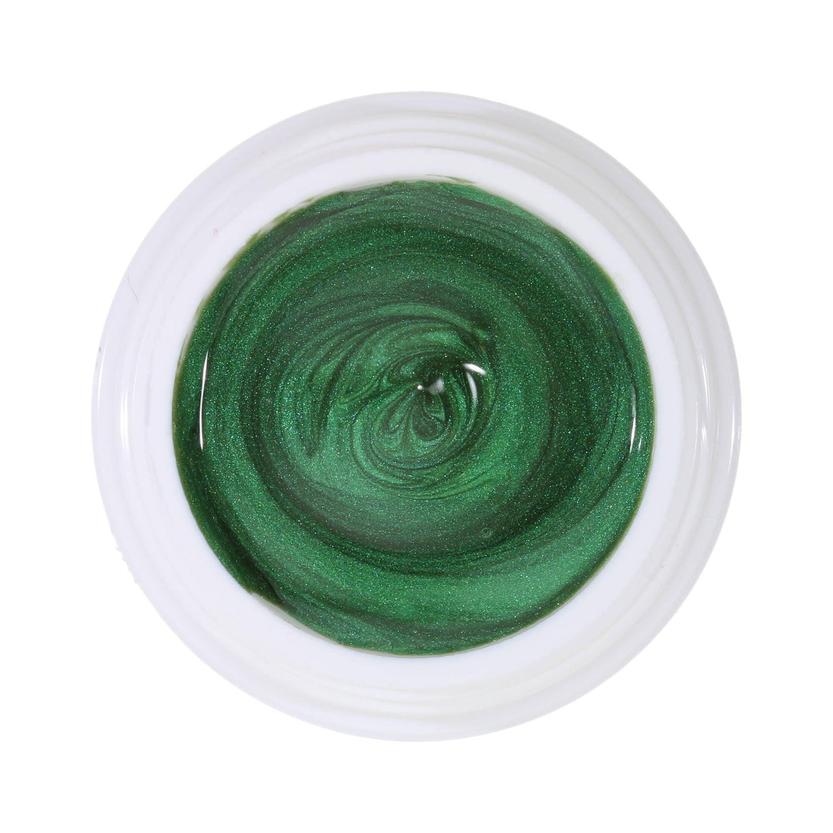 #046 Premium-EFFEKT Color Gel 5ml Leuchtendes Grasgrün mit Perleffekt - MSE - The Beauty Company