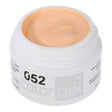 #052 Premium-EFFEKT Color Gel 5ml Pastellfarbenes Orange mit dezentem Perlglanz - MSE - The Beauty Company