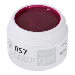 #057 Premium-EFFEKT Color Gel 5ml Kombination aus dunklem Pink und Rotviolett mit Perlmuttschimmer