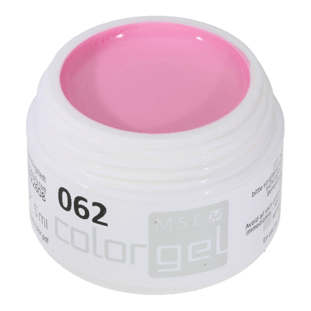 #062 Premium-PURE Color Gel 5ml Kräftiges Zuckerwatte-Rosa - MSE - The Beauty Company