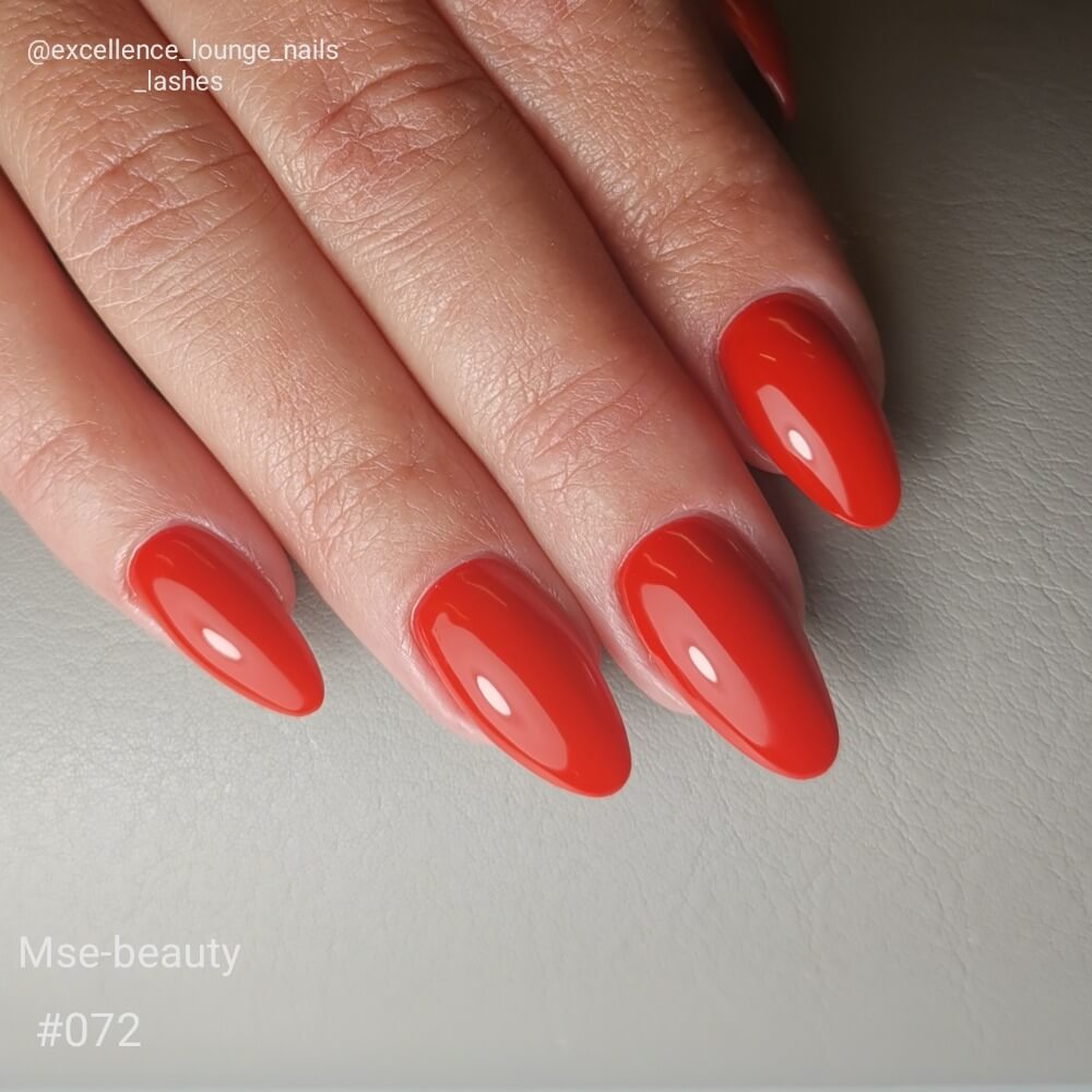 #072 Premium-PURE Color Gel 5ml Klassisches Nagellackrot - MSE - The Beauty Company