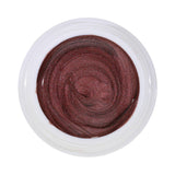 #081 Premium-EFFEKT Color Gel 5ml Dunkler Rosenholzfarbton mit Perlglanz - MSE - The Beauty Company