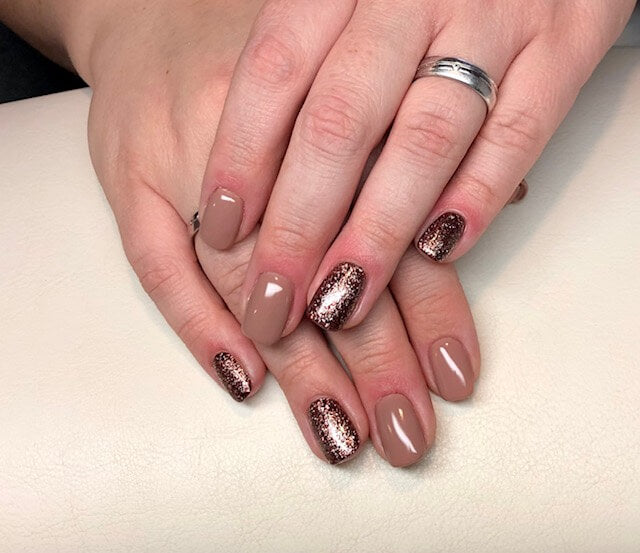 #087 Premium-EFFEKT Color Gel 5ml Metallic Silber mit blauem Unterton - MSE - The Beauty Company