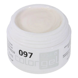 #097 Premium-EFFEKT Color Gel 5ml Winterliches Weiss mit goldenem Eiskristalleffekt