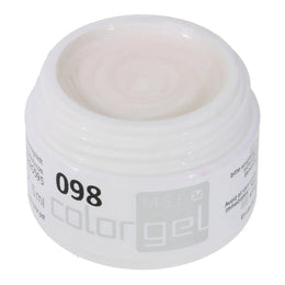 #098 Premium-EFFEKT Color Gel 5ml Cremiges Perlweiss