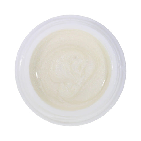 #101 Premium-EFFEKT Color Gel 5ml Elegantes Perlweiss, rosa/grün changierend - MSE - The Beauty Company