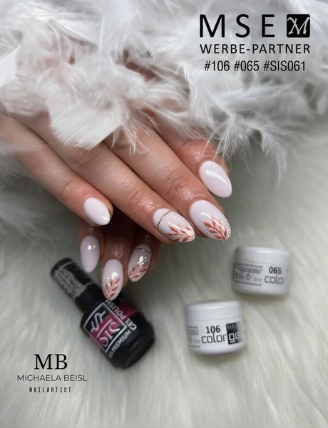 #106 Premium-PURE Color Gel 5ml Cremerosa - MSE - The Beauty Company