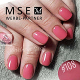 #108 Premium-PURE Color Gel 5ml Blasses Kirschblütenrosa - MSE - The Beauty Company