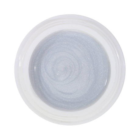 #119 Premium-EFFEKT Color Gel 5ml Weiss/Grau mit sehr schönem silbernen Perlglanz - MSE - The Beauty Company