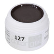#127 Premium-EFFEKT Color Gel 5ml Kaltes Dunkelbraun mit Silberschimmer - MSE - The Beauty Company
