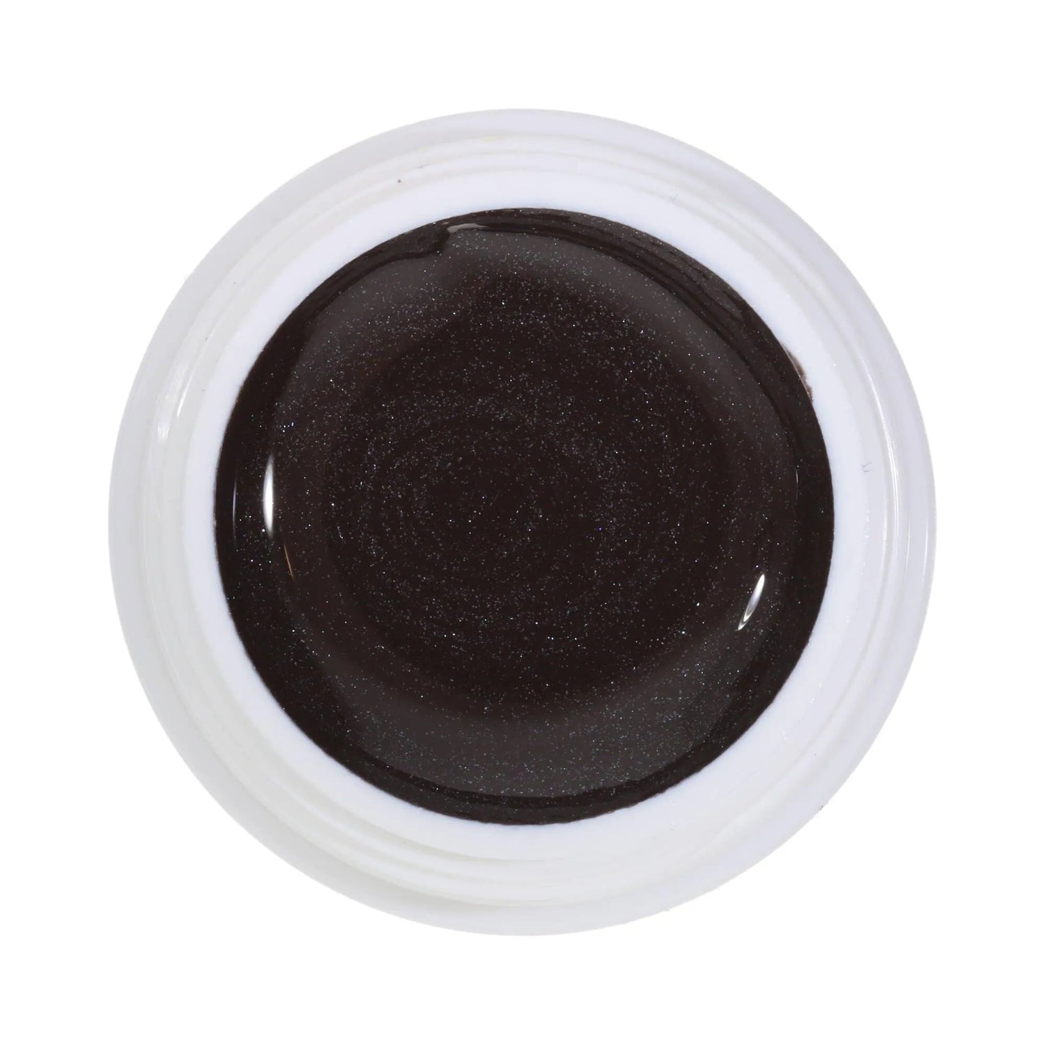 #127 Premium-EFFEKT Color Gel 5ml Kaltes Dunkelbraun mit Silberschimmer - MSE - The Beauty Company