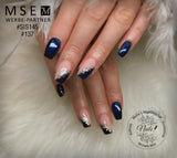 #137 Premium-EFFEKT Color Gel 5ml Sehr dunkles Blau mit blauem Perlglanz - MSE - The Beauty Company