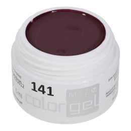 #141 Premium-PURE Color Gel 5ml Dunkles Rotviolett
