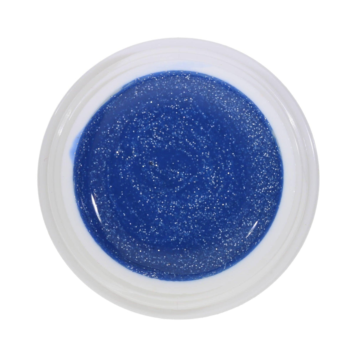 #152 Premium-GLITTER Color Gel 5ml Helles Marinblau mit Silberglitter - MSE - The Beauty Company