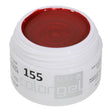 #155 Premium-EFFEKT Color Gel 5ml Klassisches Rot mit rotem Perl - MSE - The Beauty Company