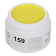 #159 Premium-EFFEKT Color Gel 5ml Leuchtendes Gelb mit goldenem Perleffekt - MSE - The Beauty Company