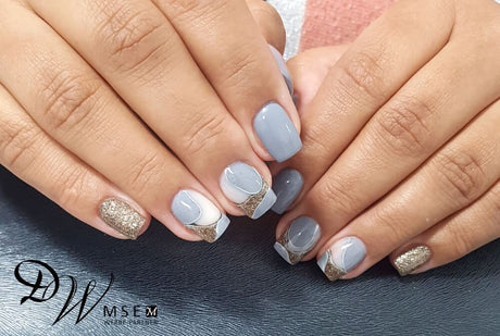 #176 Premium-GLITTER Color Gel 5ml Dunkler Bronzeton mit bronzefarbenem Glitter - MSE - The Beauty Company