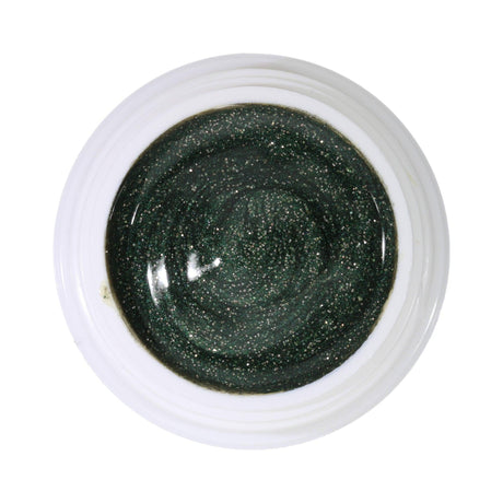 #178 Premium-GLITTER Color Gel 5ml Dunkles Tannengrün mit bronzefarbenem Glitter - MSE - The Beauty Company
