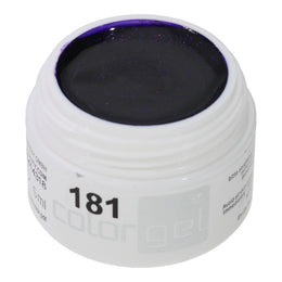 #181 Premium-EFFEKT Color Gel 5ml Kräftiges Dunkelblau mit Multicoloreffekt