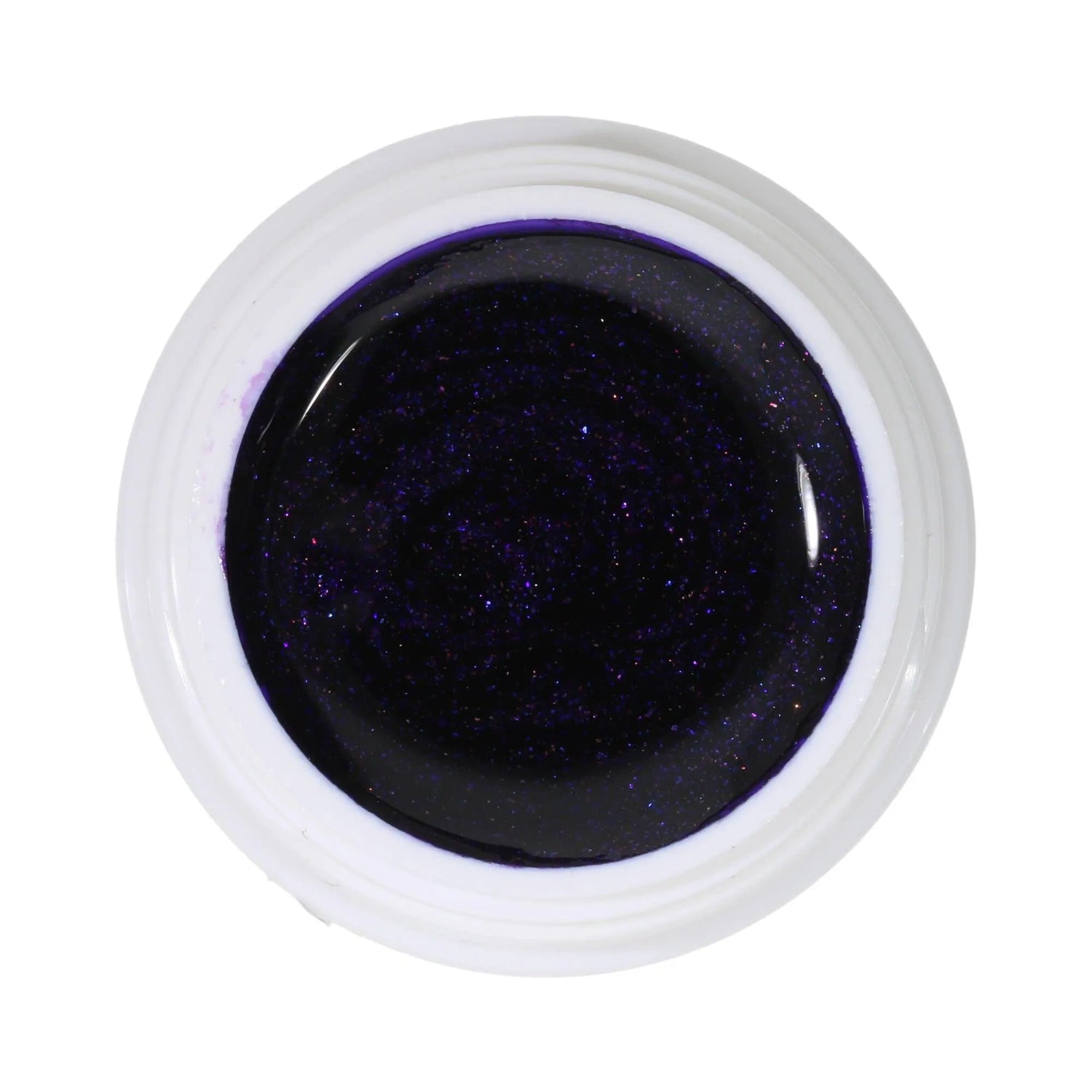 #181 Premium-EFFEKT Color Gel 5ml Kräftiges Dunkelblau mit Multicoloreffekt - MSE - The Beauty Company