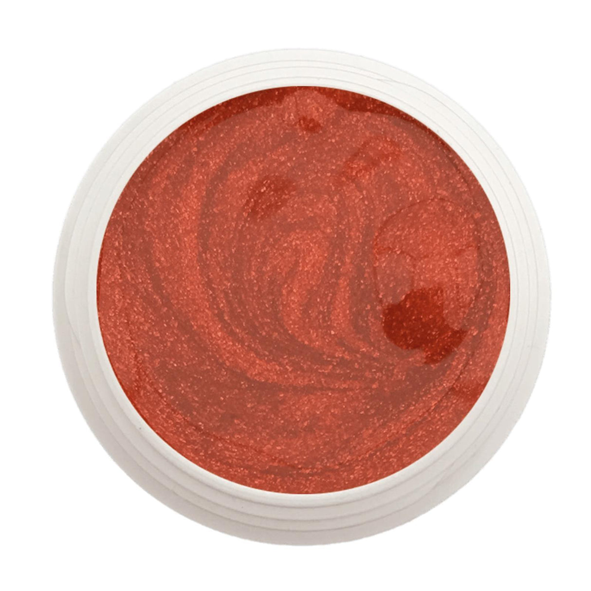 #182 Premium-EFFEKT Color Gel 5ml Dunkles Orange mit braunem Unterton und leichtem Schimmereffekt - MSE - The Beauty Company