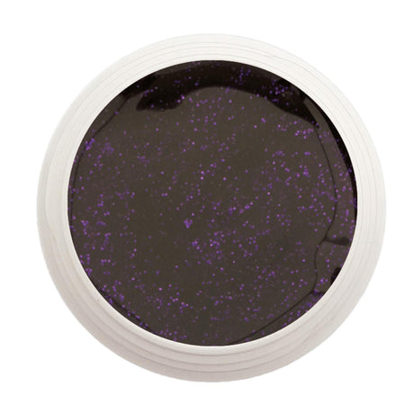 #207 Premium-EFFEKT Color Gel 5ml Dunkelviolett mit violettem Glitter - MSE - The Beauty Company