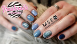 #332 Premium-EFFEKT Color Gel 5ml Dunkles, leuchtendes Blau mit Schimmereffekt - MSE - The Beauty Company