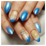 #368 Premium-EFFEKT Color Gel 5ml Dunkles Blau mit dezentem Schimmer - MSE - The Beauty Company
