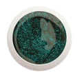 #393 Premium-GLITTER Color Gel 5ml Tannengrünes Gel mit grünem Glitter - MSE - The Beauty Company