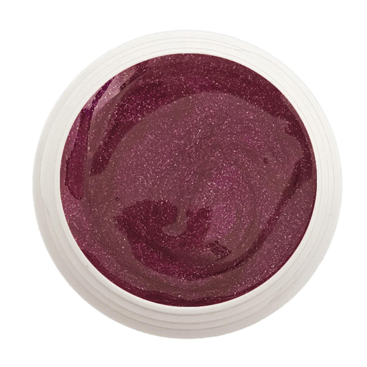#412 Premium-EFFEKT Color Gel 5ml Dunkles Pink mit feinem Glitzerpartikeln - MSE - The Beauty Company