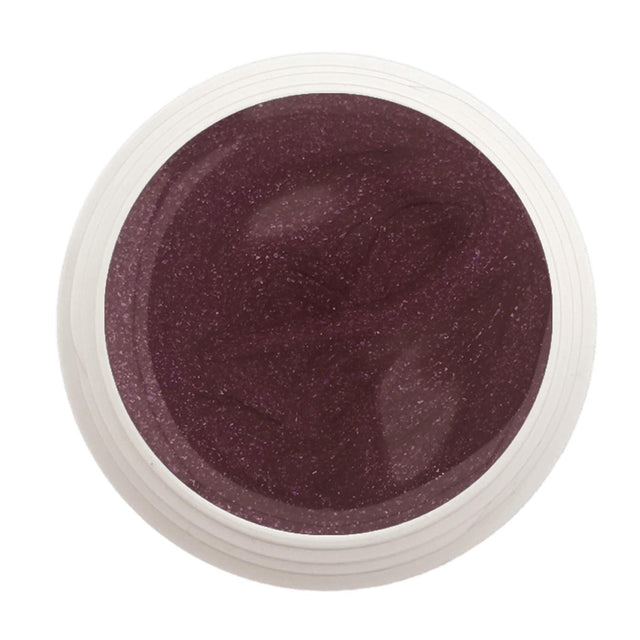 #430 Premium-EFFEKT Color Gel 5ml Dunkles Violett mit feinen Glitzerpartikeln - MSE - The Beauty Company