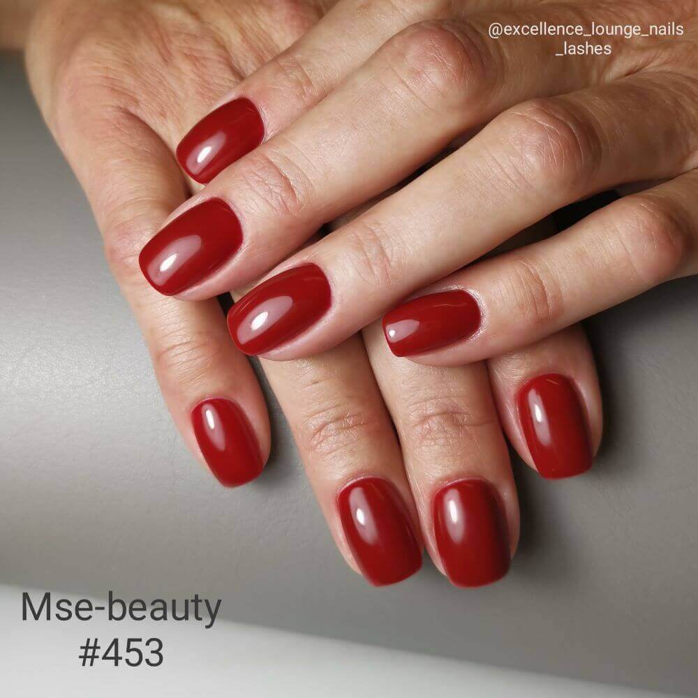 #453 Premium-PURE Color Gel 5ml Dunkles Kirschrot - MSE - The Beauty Company