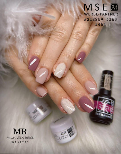 #464 Premium-PURE Color Gel 5ml Beige - MSE - The Beauty Company