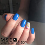 #501 Premium-DEKO Color Gel 5ml Neon Blau NOT FOR COSMETIC USE - MSE - The Beauty Company