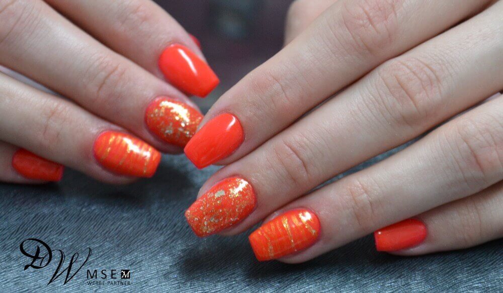 #507 Premium-PURE Color Gel 5ml Neon Orange-Rot - MSE - The Beauty Company