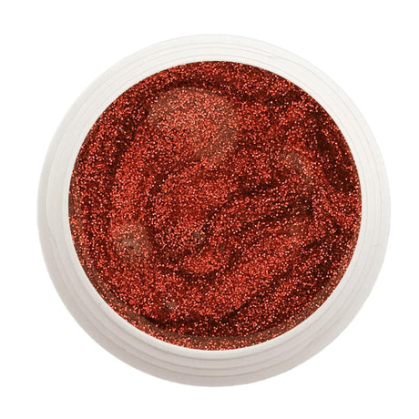 #518 Premium-GLITTER Color Gel 5ml Rotes Glittergel - MSE - The Beauty Company