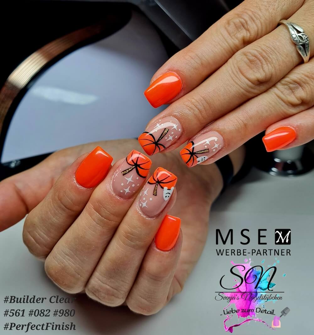 #561 Premium-DEKO Color Gel 5ml Neon Orange NOT FOR COSMETIC USE - MSE - The Beauty Company