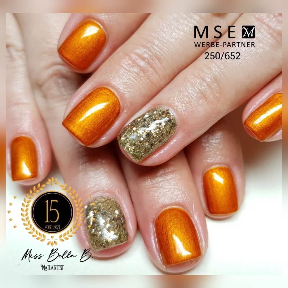 #652 Premium-EFFEKT Color Gel 5ml Kupfer - MSE - The Beauty Company