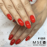 #666 Premium-PURE Color Gel 5ml Rot - MSE - The Beauty Company