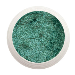 #687 Premium-GLITTER Color Gel 5ml Blaugrün