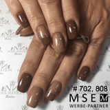 #702 Premium-EFFEKT Color Gel 5ml Braun - MSE - The Beauty Company