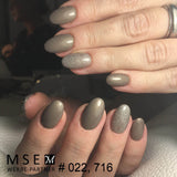 #716 Premium-GLITTER Color Gel 5ml Beige/leichter Lilastich - MSE - The Beauty Company